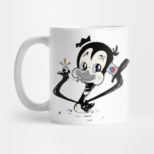 Chicago Handshake Loon 002 [happy] Mug